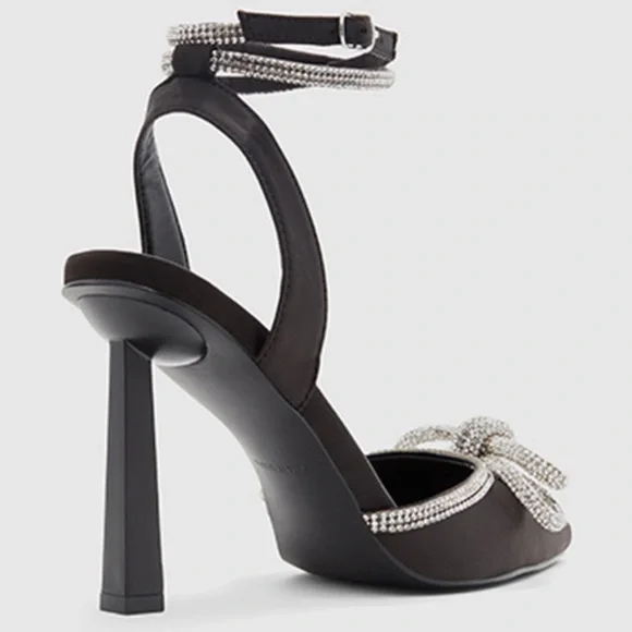 Call it Spring Rhinestone Bow Galaa Heels​ - Picture 3 of 8